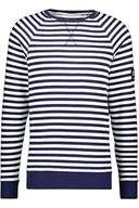 Swetry męskie - Alife and Kickin BorisAK Z bluza męska z okrągłym dekoltem, sweter, morski, L - miniaturka - grafika 1