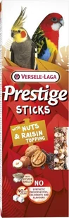Versele Laga Prestige Sticks Kolby ziarnowe z orzechami i posypką rodzynkową dla średnich i dużych papug 140 g - Karma dla ptaków - miniaturka - grafika 1