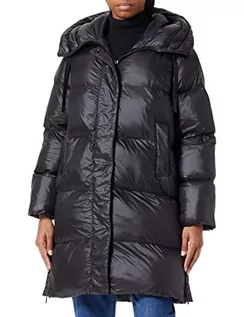 Płaszcze damskie - REPLAY Damski W7664A Alternatywny płaszcz puchowy, 098 Black, XL, 098 BLACK, XL - grafika 1