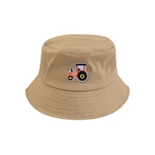 Czapki dla dzieci - TEMU Zestaw oddychających kapeluszy typu "rybacka" we wzory pojazdów inżynieryjnych Nowy kapelusz typu bucket na wiosnę i dla dzieci Posiada - miniaturka - grafika 1