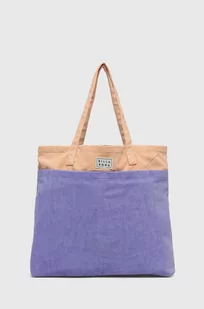 Billabong torebka bawełniana kolor fioletowy - Torebki damskie - miniaturka - grafika 1