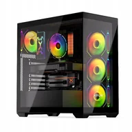 Zestawy komputerowe - KOMPUTER GAMINGOWY DO GIER EVO V7 / INTEL i5-10400F / RTX 3050 / 16GB /WiFi - miniaturka - grafika 1