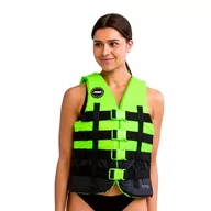 Sprzęt asekuracyjny i ratunkowy - Kamizelka asekuracyjna JOBE 4 Buckle Life Vest zielona 244823001 S - miniaturka - grafika 1