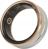 Smartband - DPOFIRS Smart Ring Monitorowanie Aktywności I Zdrowia Srebrno Złoty 20mm - miniaturka - grafika 1