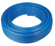 Rury - Rura Pex/Al/Pex Radopress 16x2 mm w otulinie niebieskiej 6 mm 1 mb - miniaturka - grafika 1