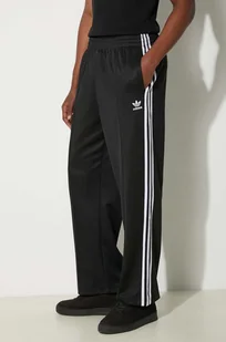 adidas Originals spodnie Firebird męskie kolor czarny proste IZ4801 - Spodnie męskie - miniaturka - grafika 1