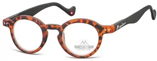 Montana Asferyczne Okulary Lenonki do Czytania moc: +3.00 Plusy MR69A - Okulary korekcyjne, oprawki, szkła - miniaturka - grafika 1