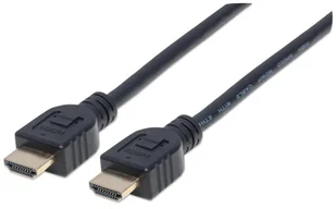 Manhattan Kabel monitorowy HDMI/HDMI V2.0 M/M Ethernet 5m czarny (353953) - Kable komputerowe i do monitorów - miniaturka - grafika 5