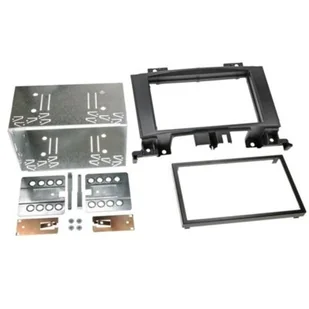 Compotech Ramka do radia 3364/2D Czarny 3364/2D 3364/2D - Akcesoria car audio - miniaturka - grafika 1
