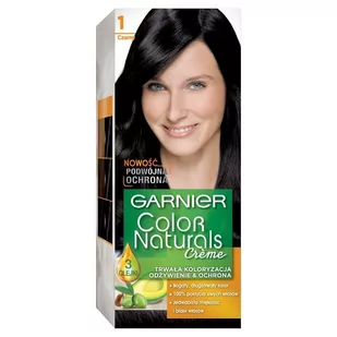 Garnier Color Naturals farba do włosów 1 Czarny - Farby do włosów i szampony koloryzujące - miniaturka - grafika 1