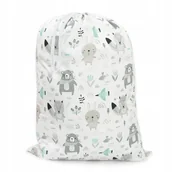 Torby szkolne - Worek na pościel dla przedszkolaka 50x70cm! - miniaturka - grafika 1