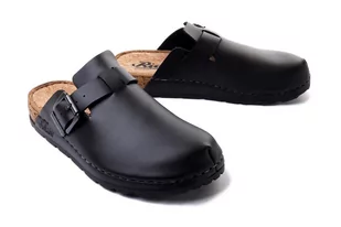 RIEKER 25680-00 black, klapki męskie - Rieker - Klapki i japonki męskie - miniaturka - grafika 1