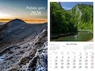 Kalendarze - Kalendarz ścienny 2026 Polskie góry - miniaturka - grafika 1