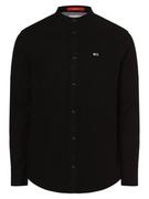 Koszule męskie - Tommy Jeans - Koszula męska, czarny - miniaturka - grafika 1