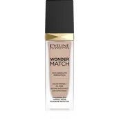 Podkłady do twarzy - EVELINE WONDER MATCH LUKSUSOWY PODKŁAD WYGŁADZAJĄCY 35 SUNNY BEIGE 30ML - miniaturka - grafika 1