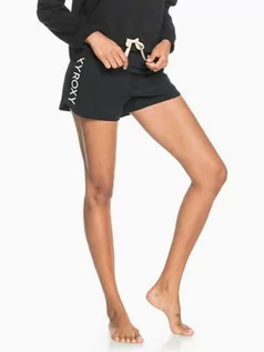 Spodnie i spodenki dla dziewczynek - Roxy SUNSHINE ON MY FACE TRUE BLACK panie sweat shorts - XS - grafika 1