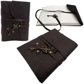 Zeszyty szkolne - Notes Skórzany Retro Róża Wiatrów 200 stron - Prezent dla Żeglarza - AH03 - miniaturka - grafika 1