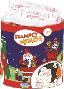 Aladine Stempelki od 3 roku Boże Narodzenie - Zabawki kreatywne - miniaturka - grafika 1
