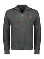 Swetry męskie - Canadian Peak Kardigan w kolorze antracytowym - miniaturka - grafika 1