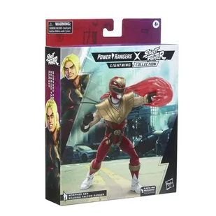 HASBRO Power Rangers x Street Fighter Lightning Figurka z kolekcji Morphed Ken Soaring Falcon Ranger 15 cm - Figurki dla dzieci - miniaturka - grafika 1