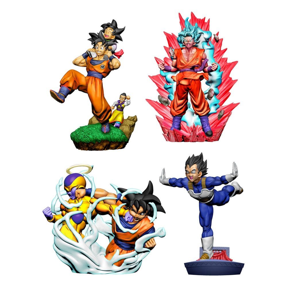 Dragonball Super Dracap Trading Figure 4-Pack Re: Birth Limit Breaking