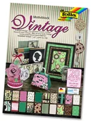 Dekoratorstwo - Folia, blok z motywami A4 vintage, 20 kartek - miniaturka - grafika 1