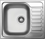 Zlewozmywaki - Zlew KERNAU KSS G 455 1B1D stal LEN - miniaturka - grafika 1