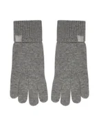 Rękawiczki - Calvin Klein Rękawiczki Emblem LV14D8016G Szary - miniaturka - grafika 1