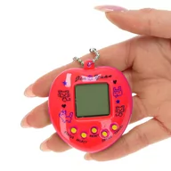 Zabawki interaktywne dla dzieci - Zabawka Tamagotchi Elektroniczna Gra 49W1 Czerwone - miniaturka - grafika 1