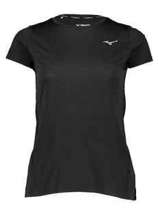 Mizuno Koszulka "Impulse Core" w kolorze czarnym do biegania - Koszulki sportowe damskie - miniaturka - grafika 1