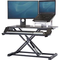 Akcesoria na biurko - Nakładka na biurko do pracy stojącej Sit-Stand Corsivo FELLOWES czarna 8091001 - miniaturka - grafika 1