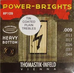 Thomastik RP109 (09-46) Power Brights Struny do gitary elektrycznej Gratis Prezent od Kup Instrument! RP109 - Struny gitarowe  - miniaturka - grafika 1