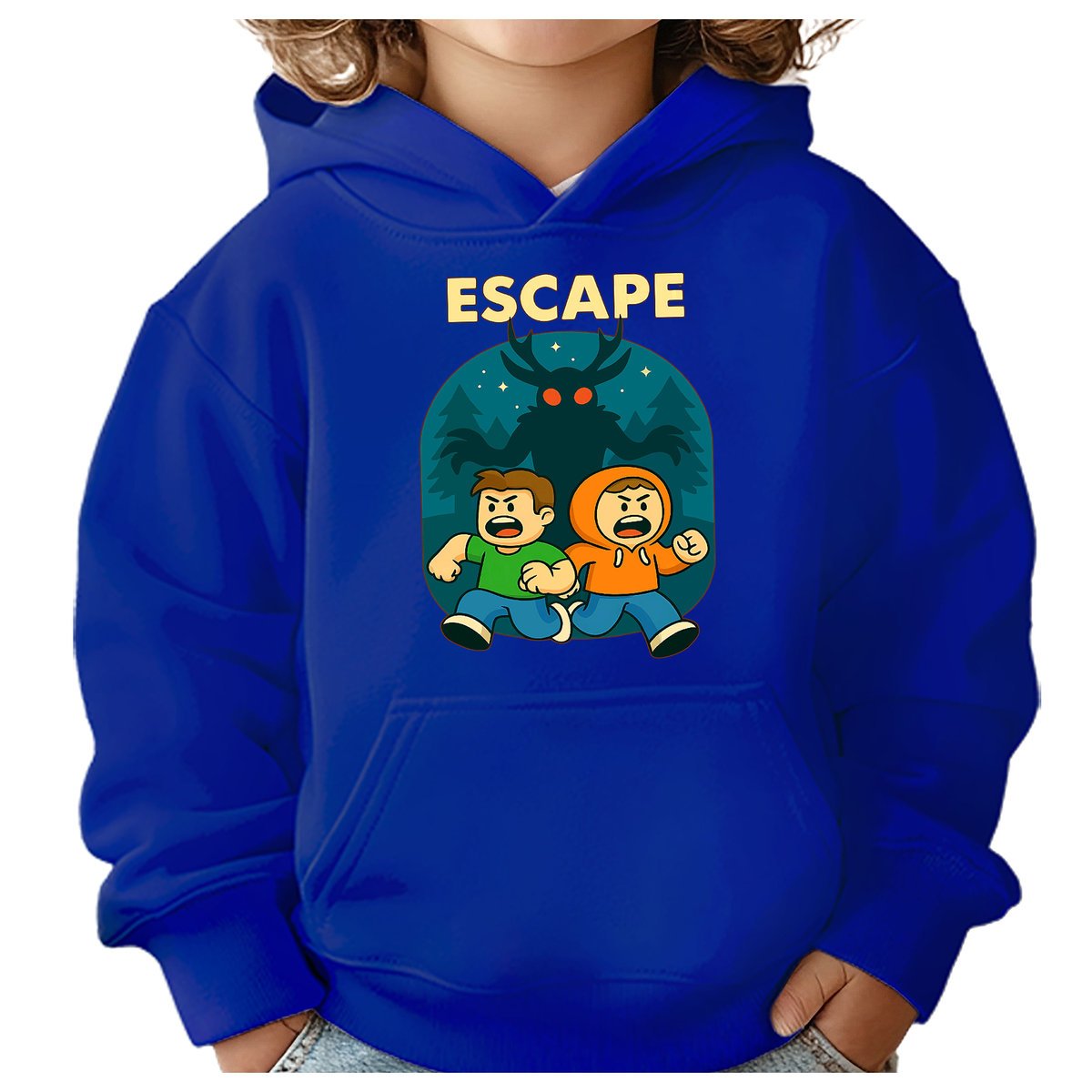 BLUZA DZIECIĘCA Z KAPTUREM 99 NOCY W LESIE ROBLOX 104 PREZENT
