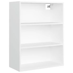 Lumarko Szafka wisząca, biała, 69,5x32,5x90 cm - Szafki do salonu - miniaturka - grafika 3