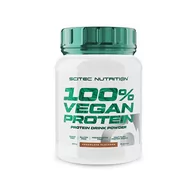 Odżywki białkowe - Scitec 100% Vegan Protein [ 1000g ] Białko Wegańskie - Wegeteriańskie - Vegan - Roślinne Vanilla - miniaturka - grafika 1