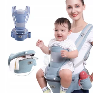 Nosidełko biodrowe ergonomiczne 15w1 25kg nosidło dla dziecka turystyczne - Nosidełka dla dzieci - miniaturka - grafika 1