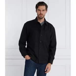 Calvin Klein Koszula BLEND OVERSHIRT | Regular Fit | z dodatkiem wełny - Koszule męskie - miniaturka - grafika 1