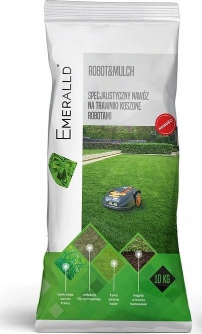 Emeralld Nawóz organiczny Bio - Robot & Mulching 10KG NPK 7-3-6 5+3+10