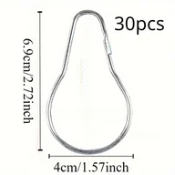 Inne - TEMU Sztuk Haczyków Na Zasłony W Kształcie Główki Złota Z Nadrukiem W Kształcie Główki Złota - Gładkie Koła Do Ściągania Na Zasłony I Zasłony Pod - miniaturka - grafika 1