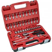 Zestawy narzędziowe - Dedra Zestaw kluczy nasadowych 1/4 HARTSSON TOOLS 17K046 - miniaturka - grafika 1