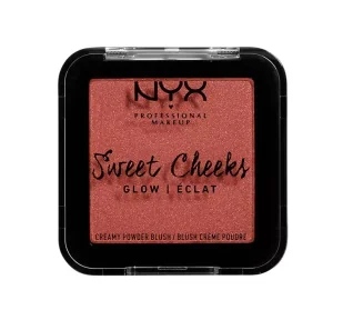 NYX Professional Makeup Professional Makeup - Sweet Cheeks - Glow Creamy Powder Blush - Błyszczący róż do policzków - 10 SUMMER BREEZE NYXPBDPO-DOPO-05 - Róże do policzków - miniaturka - grafika 1