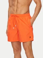 Kąpielówki męskie - United Colors Of Benetton Szorty kąpielowe 55FK6X00P Pomarańczowy Regular Fit - miniaturka - grafika 1