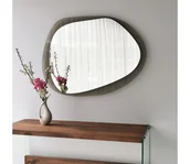 Lustra - Lustro ścienne AQUA 55x75 cm brąz - miniaturka - grafika 1