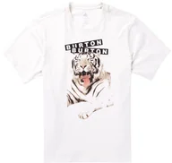 Koszulki męskie - t-shirt BURTON PROCESS TEE Stout White - miniaturka - grafika 1