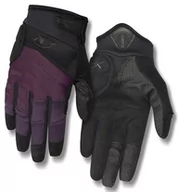 Rękawiczki rowerowe - Giro, Rękawiczki kolarskie damskie, XenA dusty purple black, fioletowy, rozmiar L - miniaturka - grafika 1
