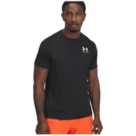 Koszulki sportowe męskie - Koszulka męska Under Armour Heatgear Fitted SS Rozmiar: XL / Kolor: czarny - miniaturka - grafika 1