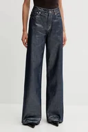 Spodnie damskie - Fracomina jeansy damskie high waist FS25WV3015D400L9 - miniaturka - grafika 1