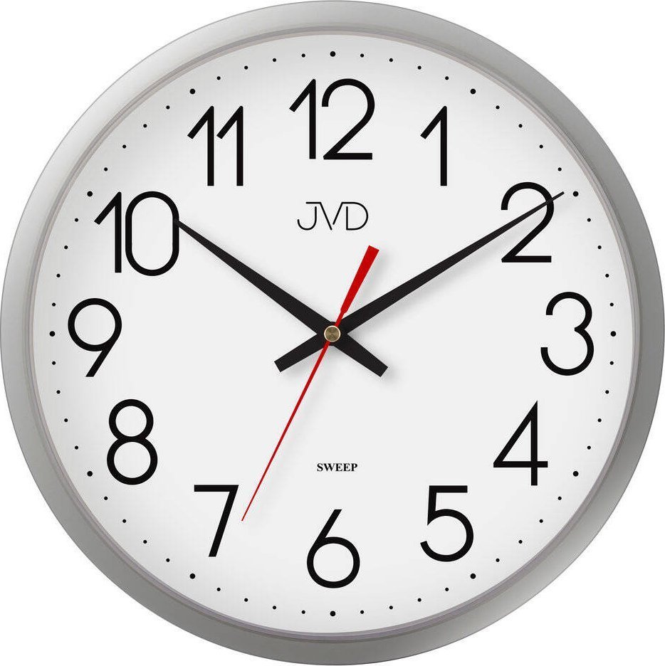 JVD Zegar ścienny JVD HP614.2 cichy mechanizm, 28 cm