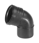 Odwodnienia, kanały i akcesoria - Wavin Kolano 67,5° SiTech+ 110mm czarne 3067737 - miniaturka - grafika 1