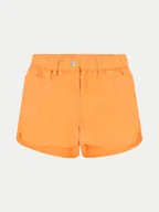 Spodenki damskie - Coccodrillo Szorty materiałowe WC4119403GPJ Pomarańczowy Regular Fit - miniaturka - grafika 1